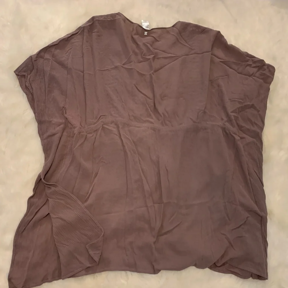 SYKE Joy KIMONO Mauve Swim Cover-up One Size Tassel Tie - Picture 10 of 15